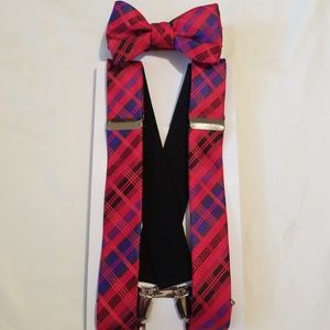 Men's Suspender/Bowtie set